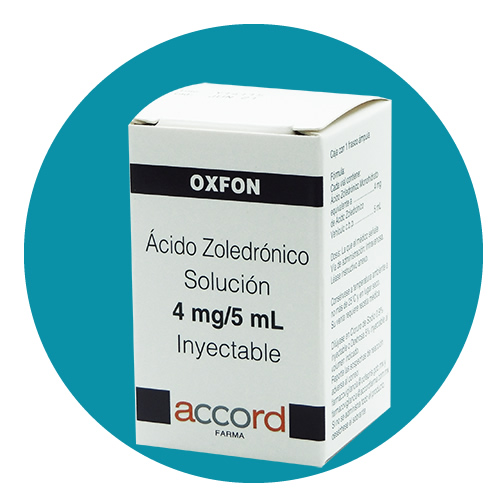 Ácido Zoledrónico Solución 4 mg / 5 ml-Oxfon
