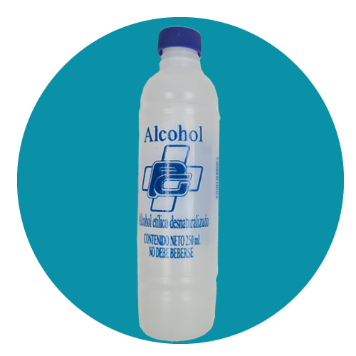 ALCOHOL ETILICO DESNATURALIZADO 250ML