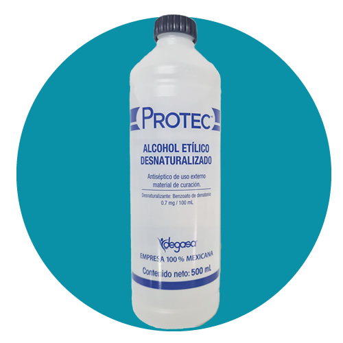 ALCOHOL ETILICO DESNATURALIZADO 500ML