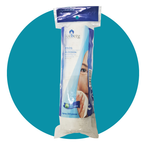 ALMOHADILLA DE ALGODÓN USO FACIAL