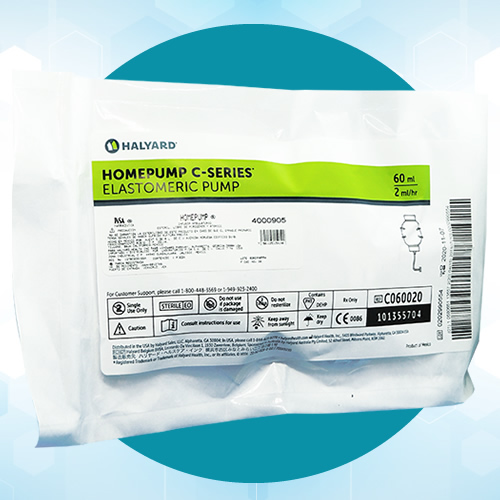 Bomba de Infusión Elastomérica 60ml (2ml/hr)