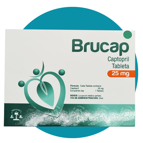 CAPTOPRIL 25 MG - BRUCAP