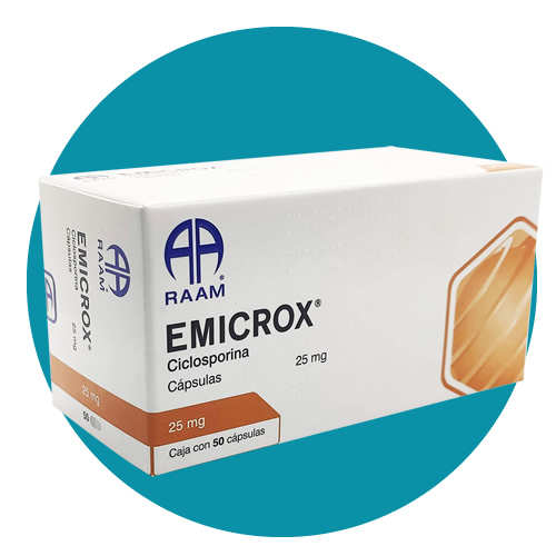 Ciclosporina 25 mg - Emicrox