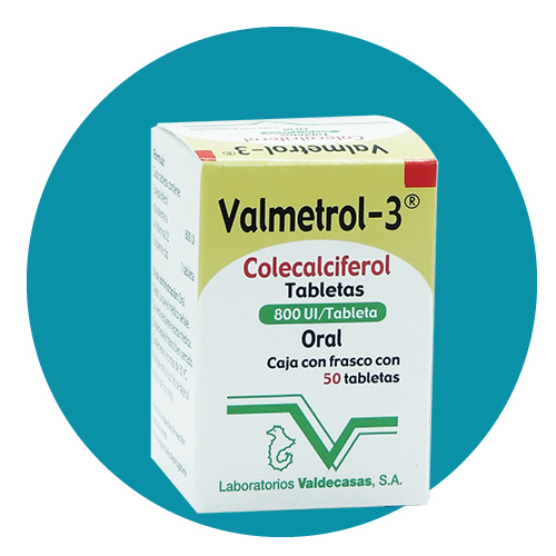 Colecalciferol 800 UI-Valmetrol - 3