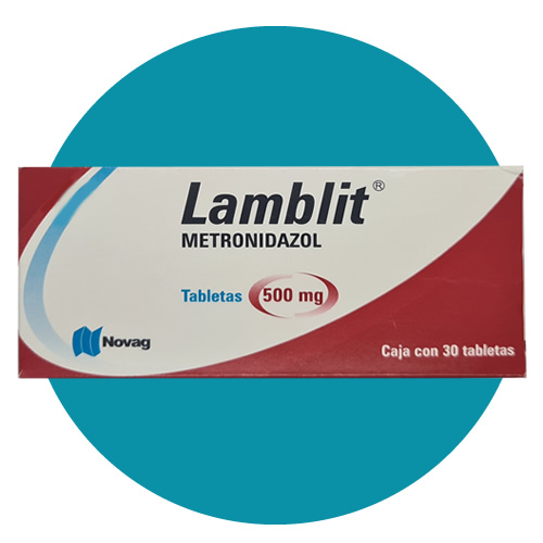 METRONIDAZOL 500 MG - LAMBLIT