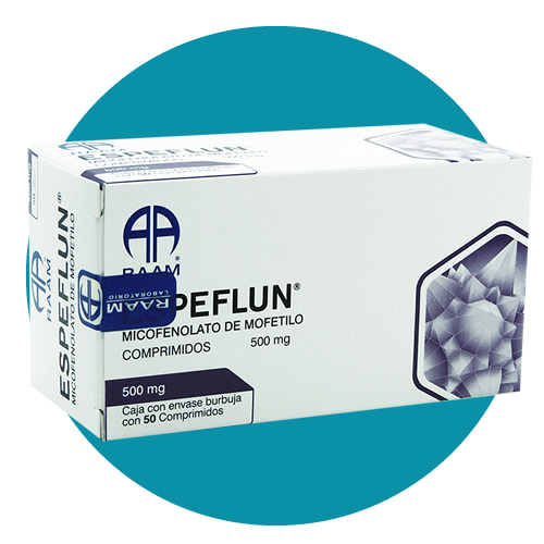 Micofenolato de mofetilo 500 mg - Espeflun