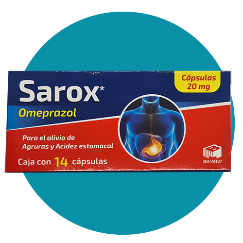 OMEPRAZOL 20 MG - SAROX