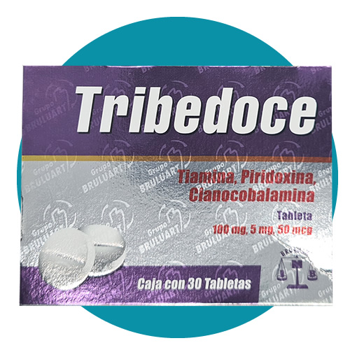 TIAMINA, PIRIDOXINA, CIANOCOBALAMINA - TRIBEDOCE