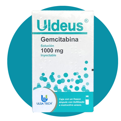Gemcitabina1000 MG Uldeus Ulsa tech rcd pharma