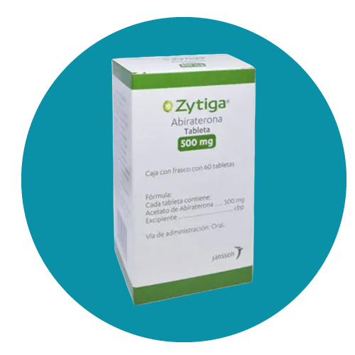 ABIRATERONA 500MG ZYTIGA RCD PHARMA