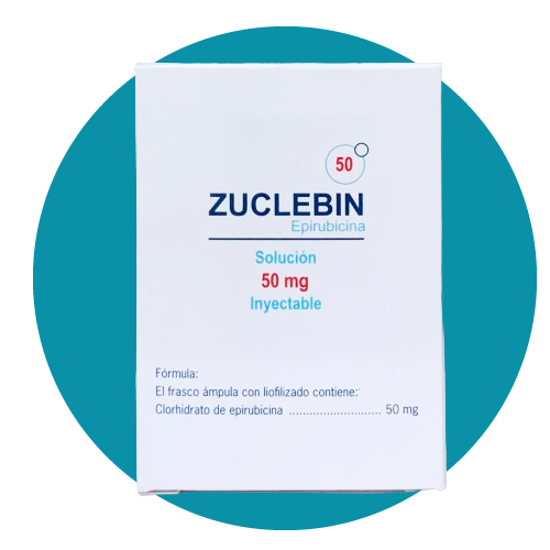 Epirubicina 50 mg zuclebiN RCD PHARMA