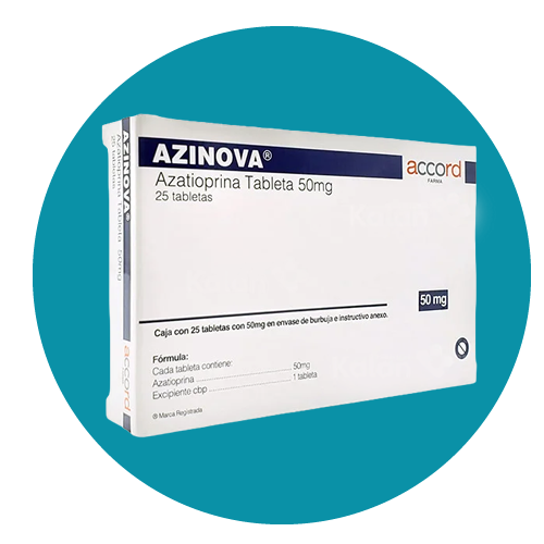 AZATIOPRINA 50 MG AZINOVA con 25