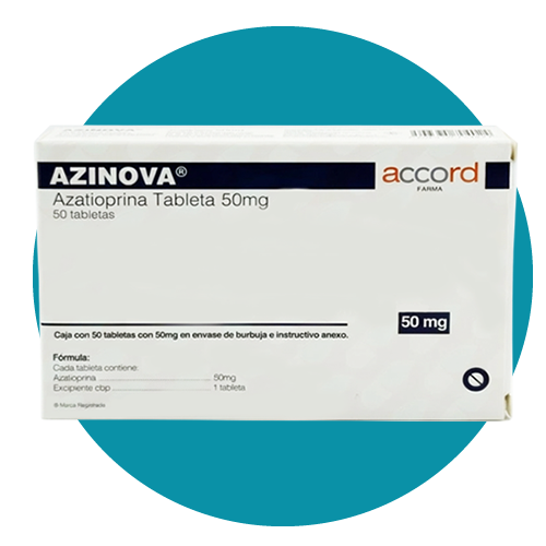 AZATIOPRINA 50 MG AZINOVA con 50