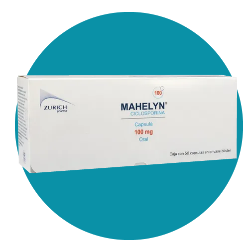 CICLOSPORINA 100 MG MAHELYN