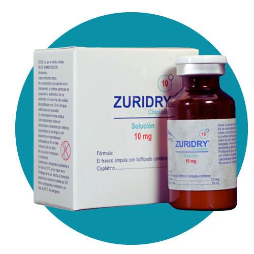 CISPLATINO 10 MG / 10 ML ZURIDRY
