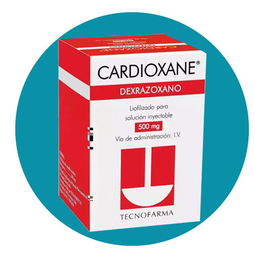 DEXRAZOXANO 500 MG CARDIOXANE