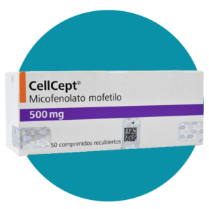 MICOFENOLATO DE MOFETILO 500 MG CELLCEPT