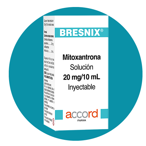 MITOXANTRONA 20 MG / 10 ML BRESNIX