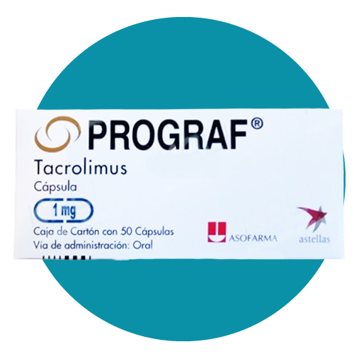 TACROLIMUS 1 MG - PROGRAF